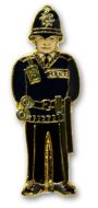 Policeman pin badge