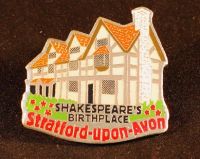 Shakespeare's Birthplace fridge magnet