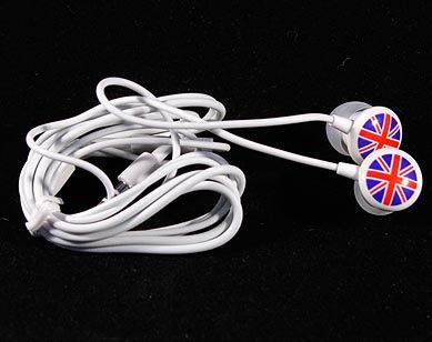 Union Jack earphones