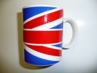 Large union jack mug